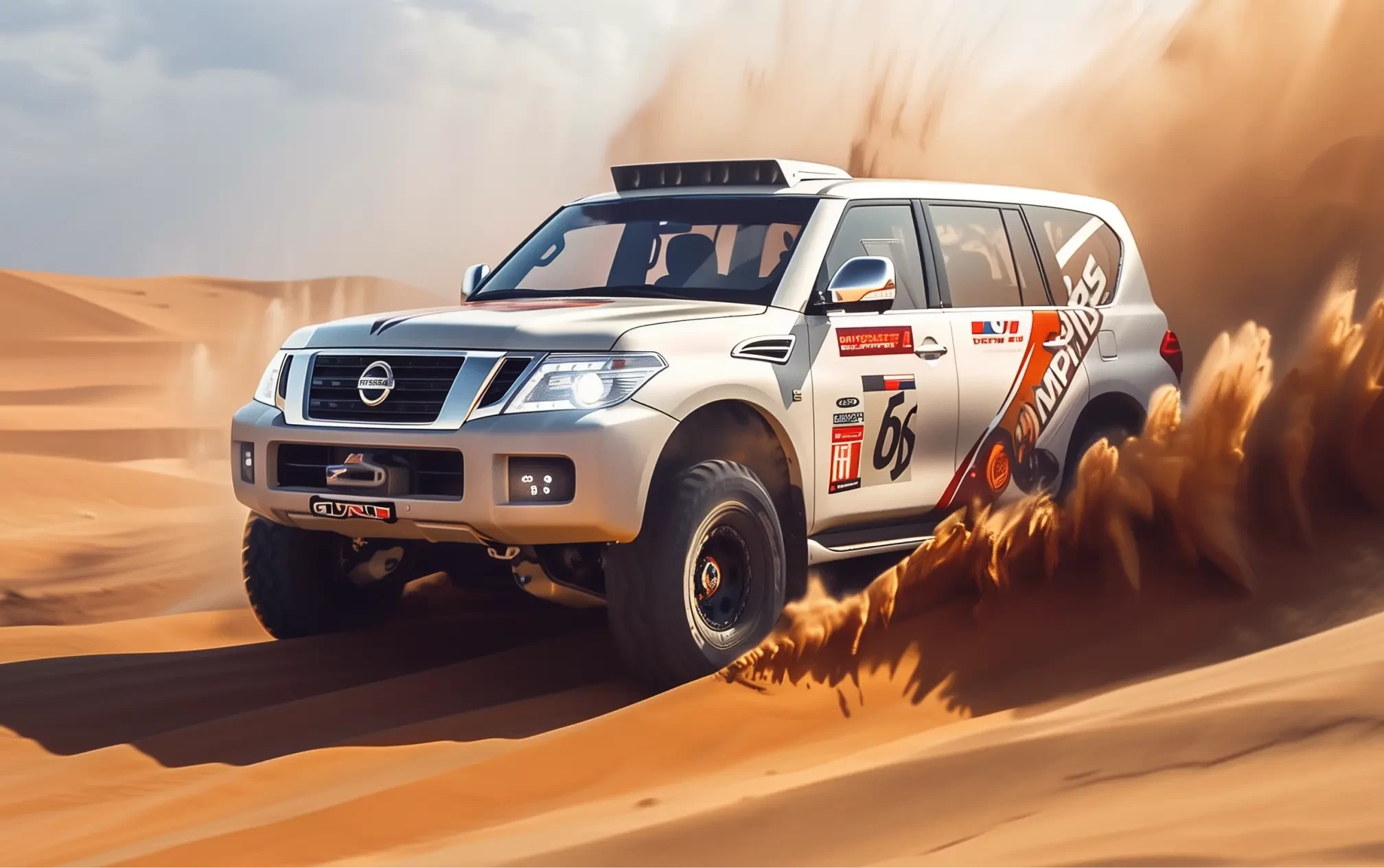 виртуальные гонки Nissan Patrol по пустыне в Дубае: новый уровень рекламы —  trends.aic